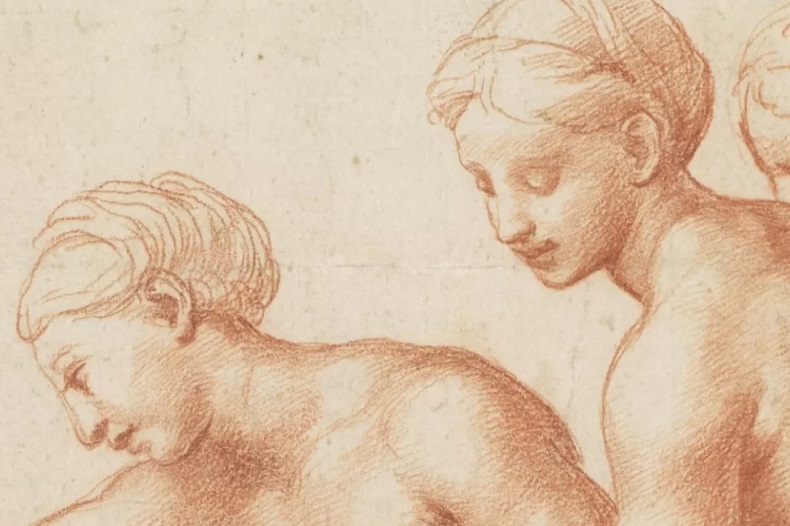 Drawing the Italian Renaissance at Buckingham Palace